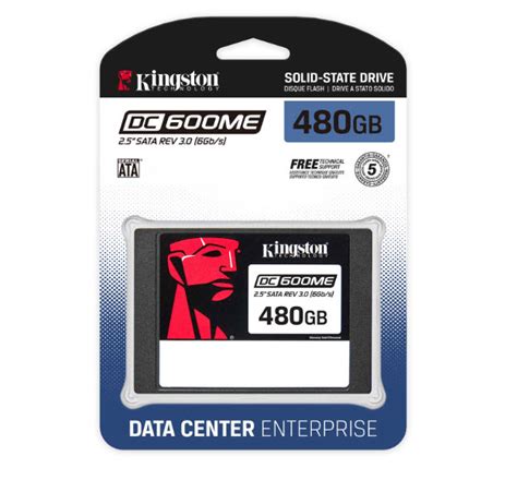 Kingston 480G DC600ME (Mixed-Use) TCG Opal 2.5'' Enterprise SATA SSD
